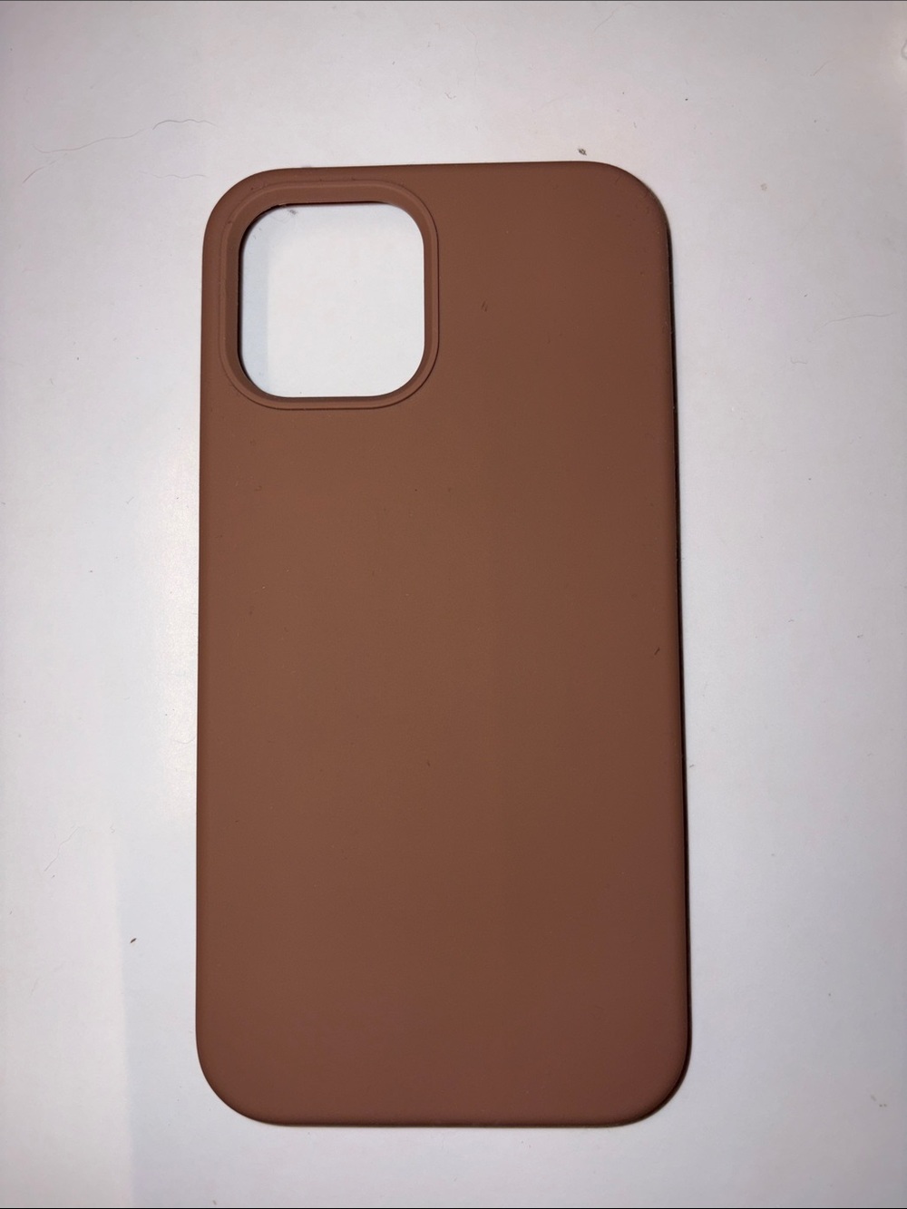 Amazon Silicone Phone Case in Brown - Soft-Touch Protective Cover